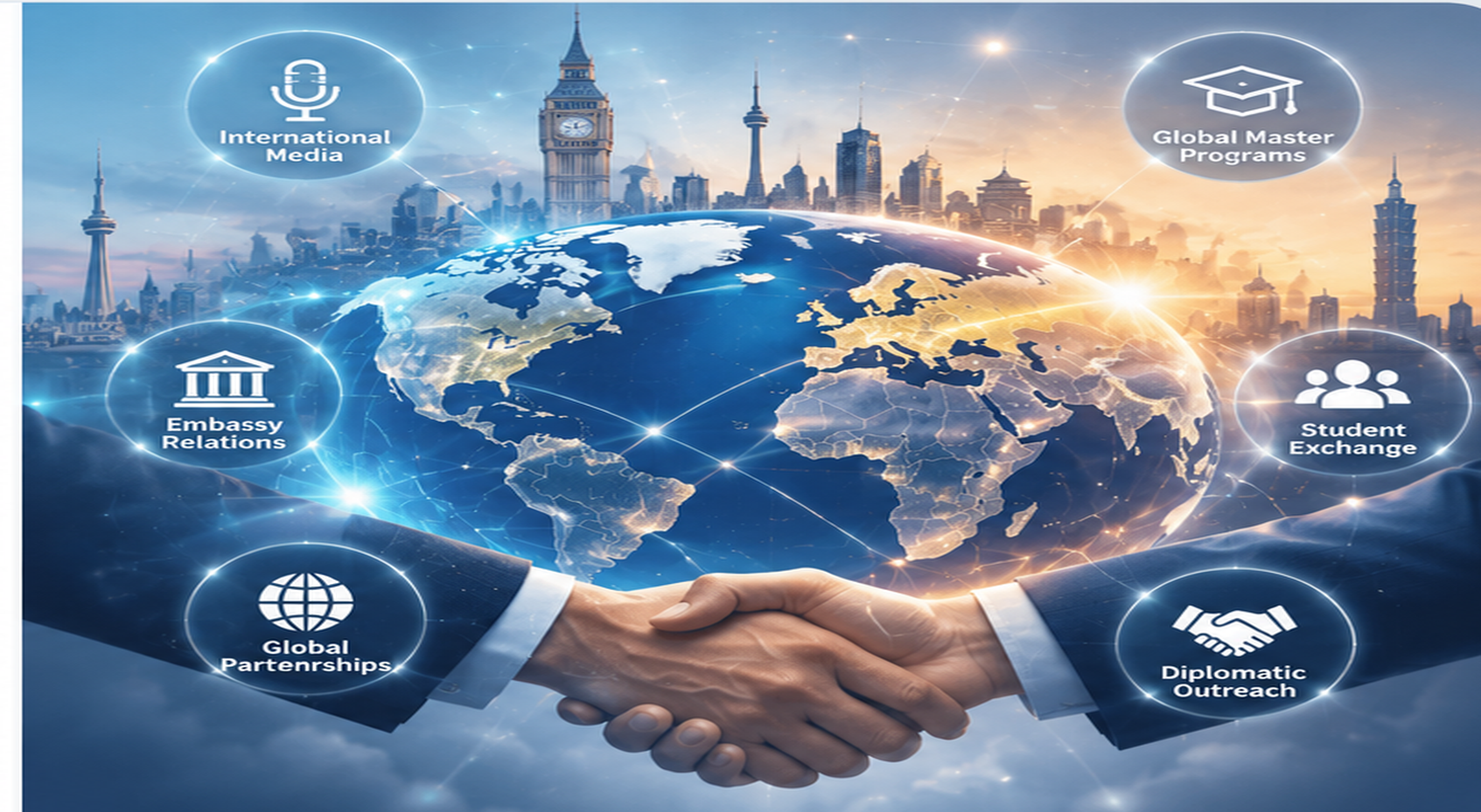 Global outreach map